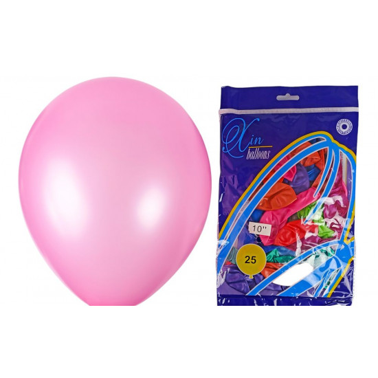 Шарики Balloons 10' (26 см), пастель ассорти, 25шт/уп Разноцветный Без бренда (1025-800)