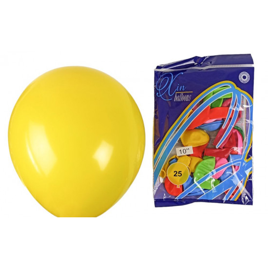 Кульки Balloons 10' (26 см), перламутр асорті, 25шт/уп Різнокольоровий Без бренду (1025-700)