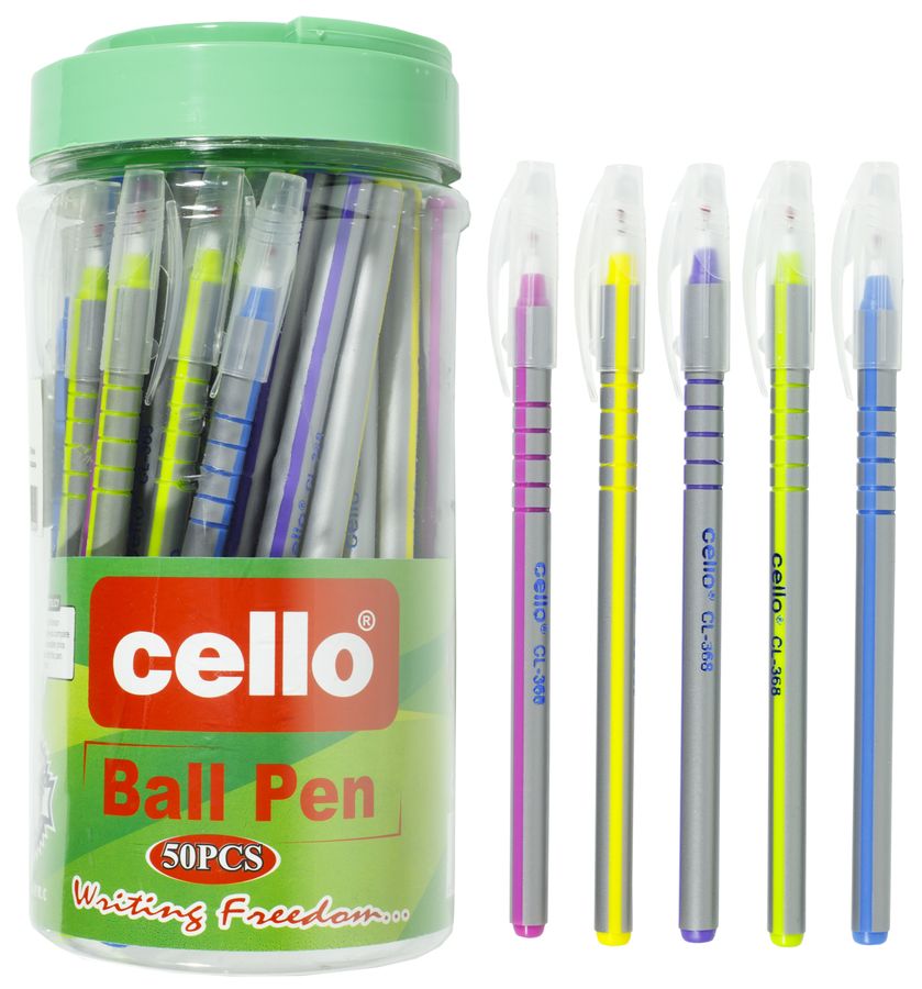 Ручка шариковая синяя Cello Refill 0,7мм (50шт/уп) Синий Unison (CL-368)