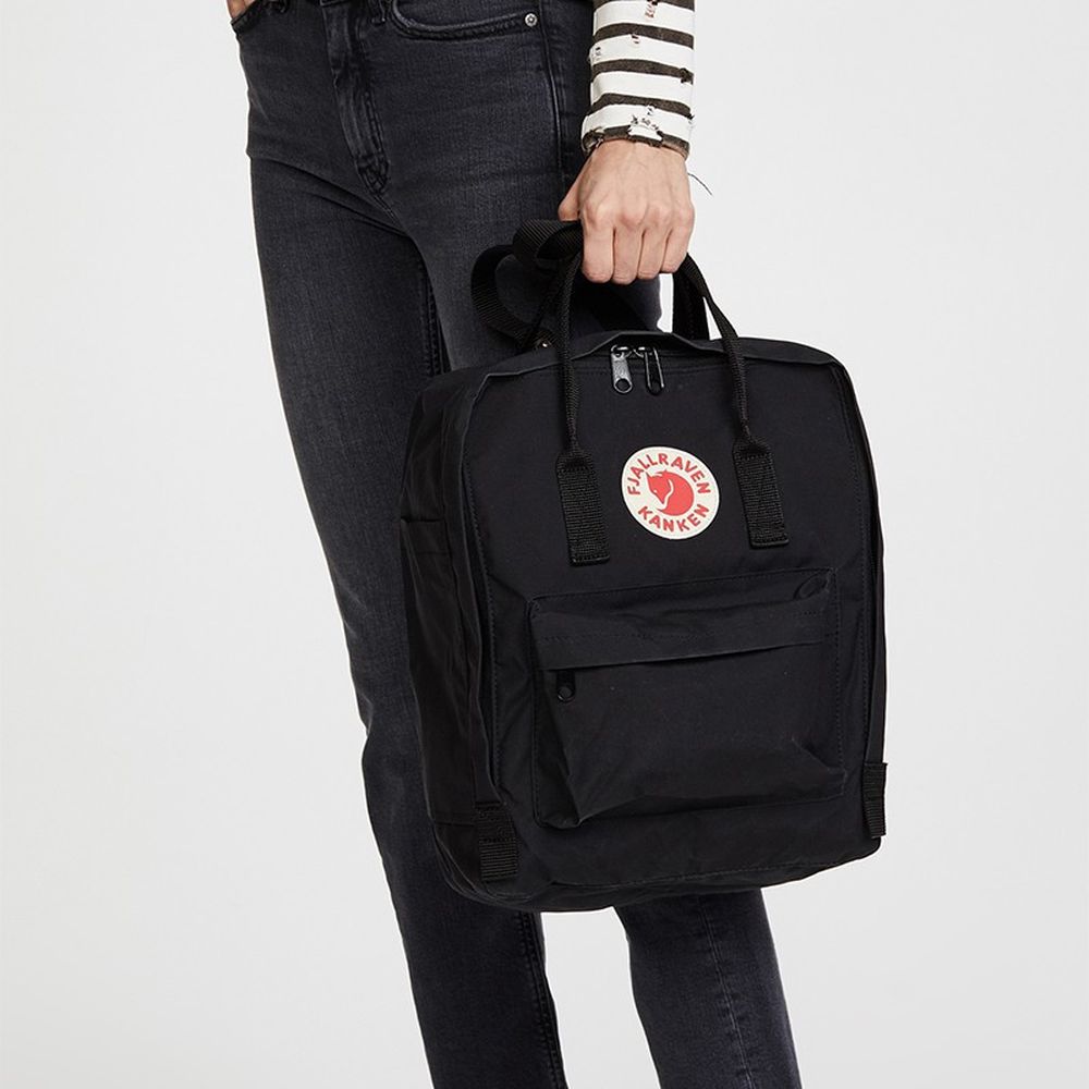 Рюкзак Fjallraven Kanken Classic 16 л Чорний (V073)