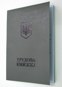 Трудовая книжка на 2-х языках (Дк 001)