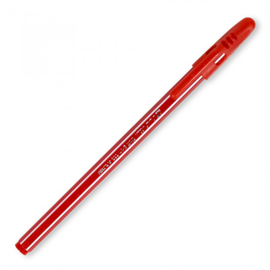 Ручка 555А  кулькова червона Ball Point Pen (555А-red)