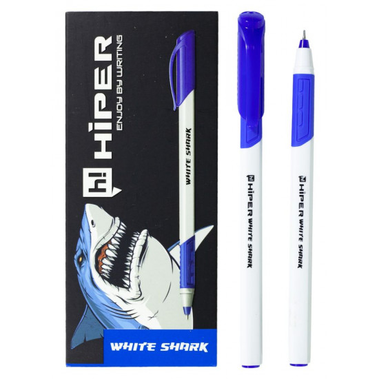 Ручка гелевая синяя Hiper Shark HG-811 (HG-811 blue)