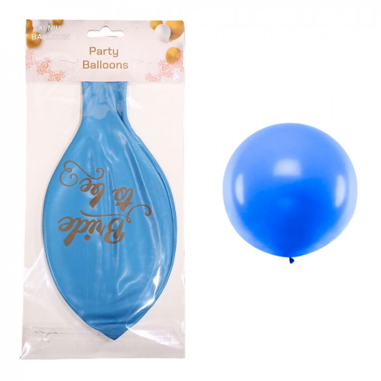 Кулька Balloons 40' (100 см), синя Блакитний Без бренду (4001С-01)