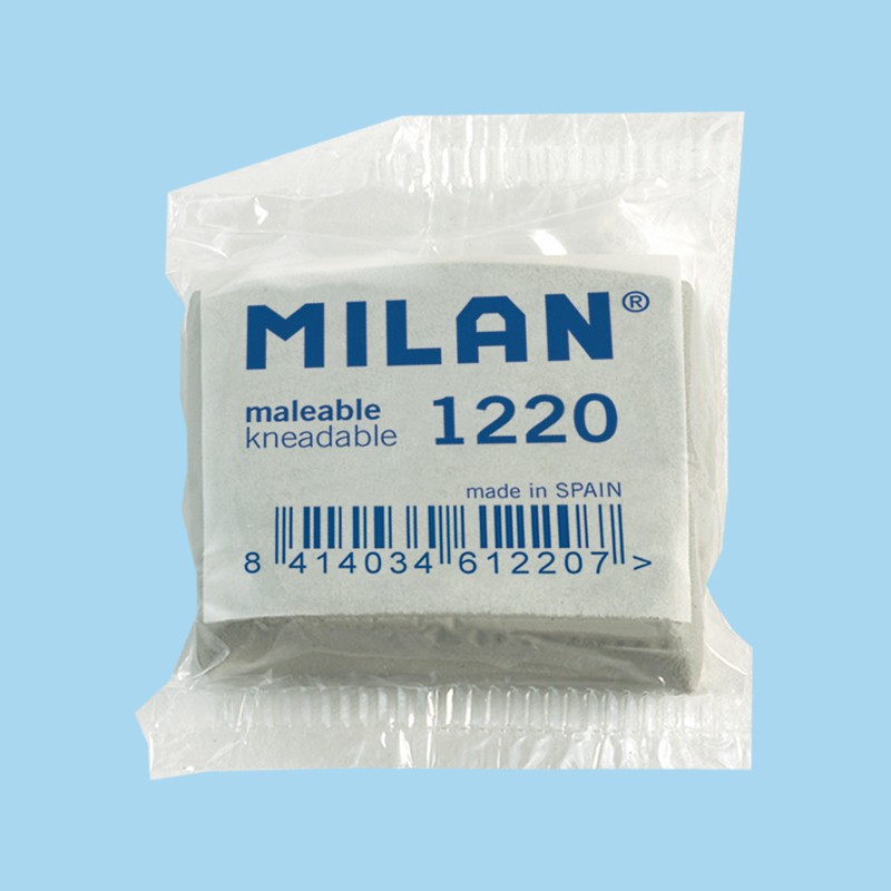 Гумка пластична  1220CMM "TM MILAN" 3.7x2,8x1см (1220CMM)