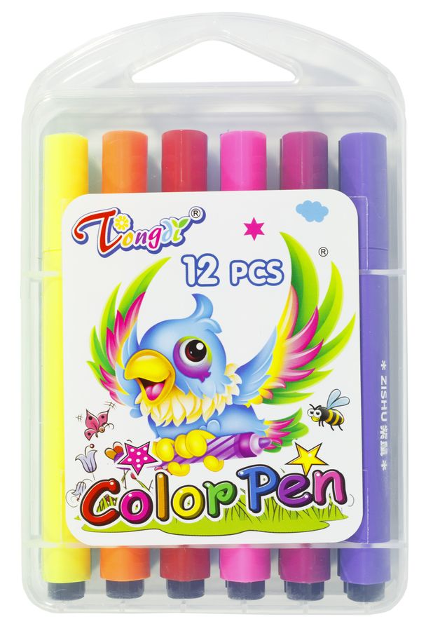 Фломастеры 12 цветов, TD2688-12 (TD2688-12)