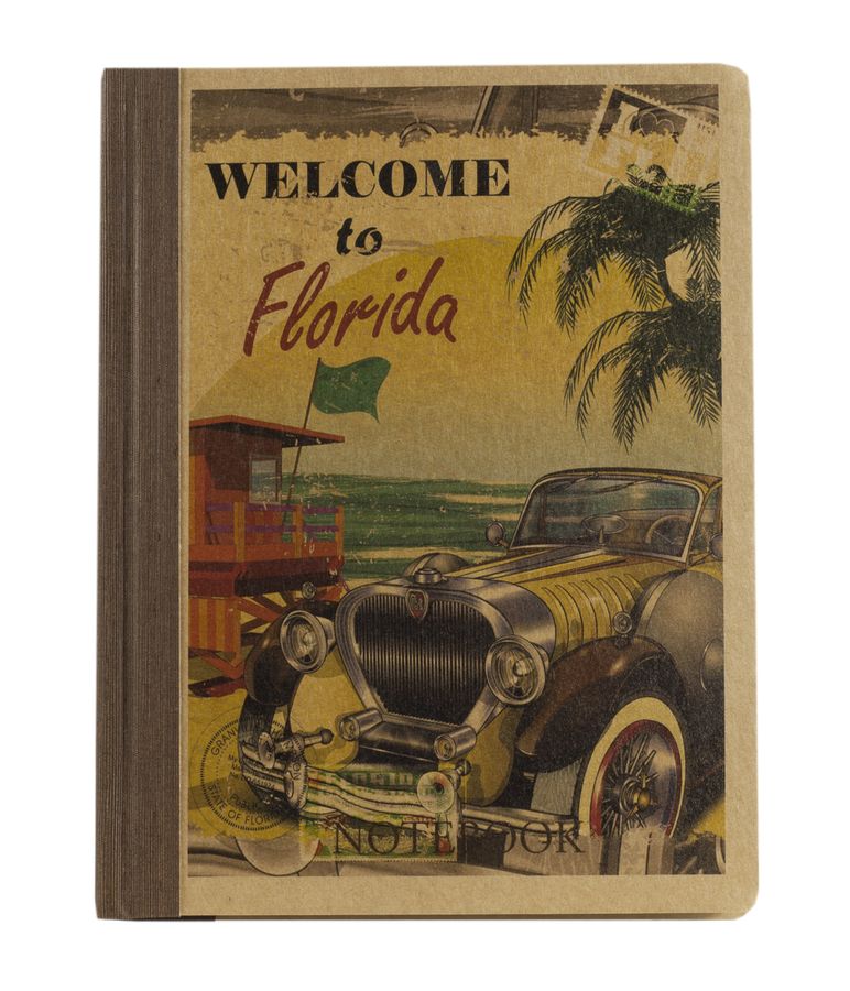Книжка записна  KRAFT А6, 96 аркушів клітинка, HB6196K (HB6196K)