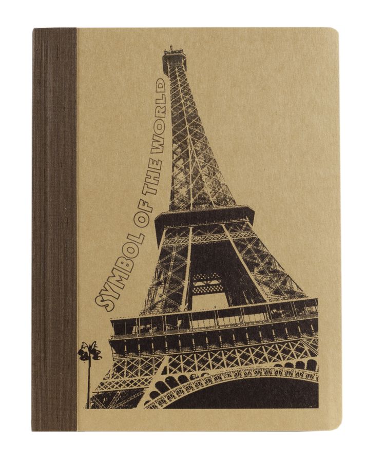Книжка записна  KRAFT А6, 96 аркушів клітинка, HB6196K (HB6196K)