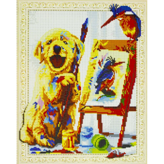 Алмазная мозаика 3D по номерам 40*50см "Художник"013 Unison (013)