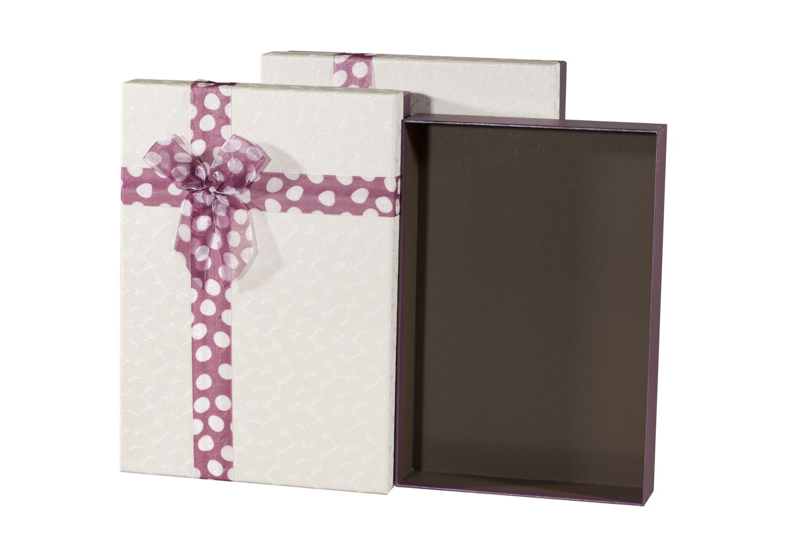 Подарункова коробка MS9305-11Q-2 , прямокутна біла ,39x28x9cm, з ДЕФЕКТОМ Білий Unison (MS9305-11Q-2 №1)