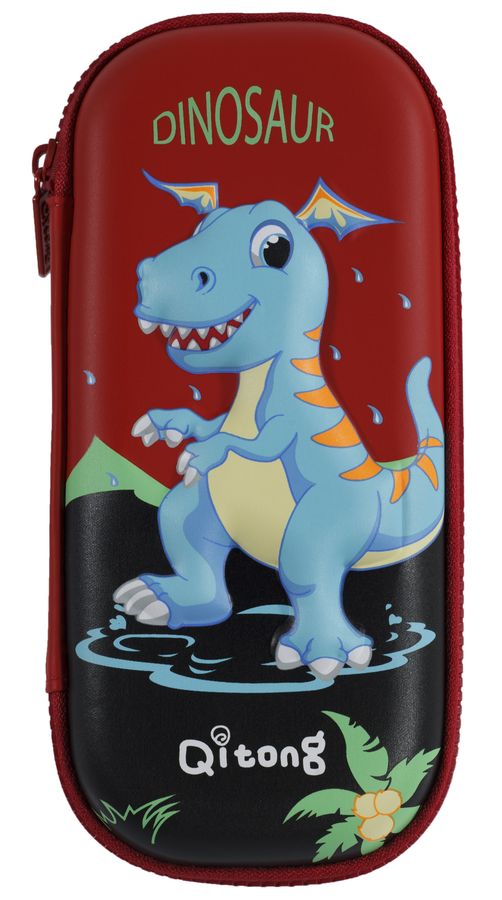 Пенал жорсткий об'ємний "Dinosaur" 21,5*10*4см органайзер blister (P5354)