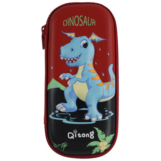 Пенал жорсткий об'ємний "Dinosaur" 21,5*10*4см органайзер blister (P5354)