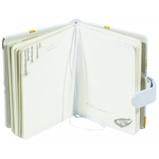 Блокнот JGPB501284-6071, 50K, 10.5x14.8cm, шкірзам хлястик, 128 аркушів 4 кольори (JGPB501284-6071)