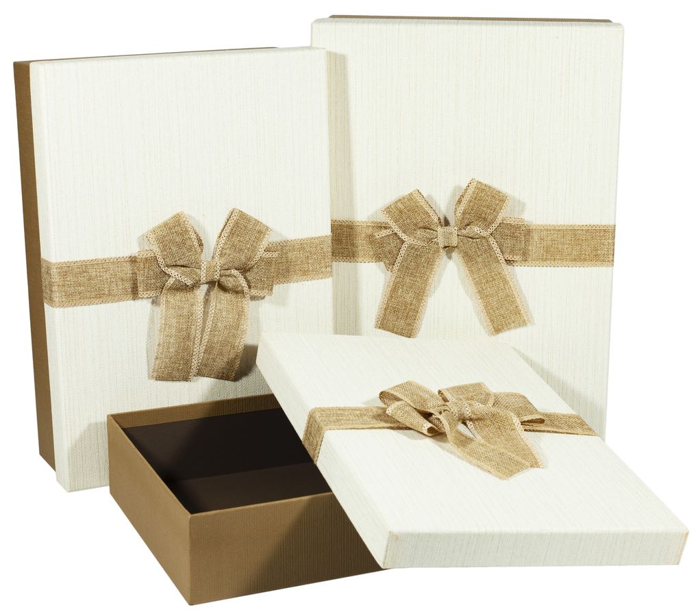 Подарункова коробка MS9306-19Q-2, прямокутна коричнева , з ДЕФЕКТОМ, 39x28x13cm Коричневий Unison (MS9306-19Q-2 №1)