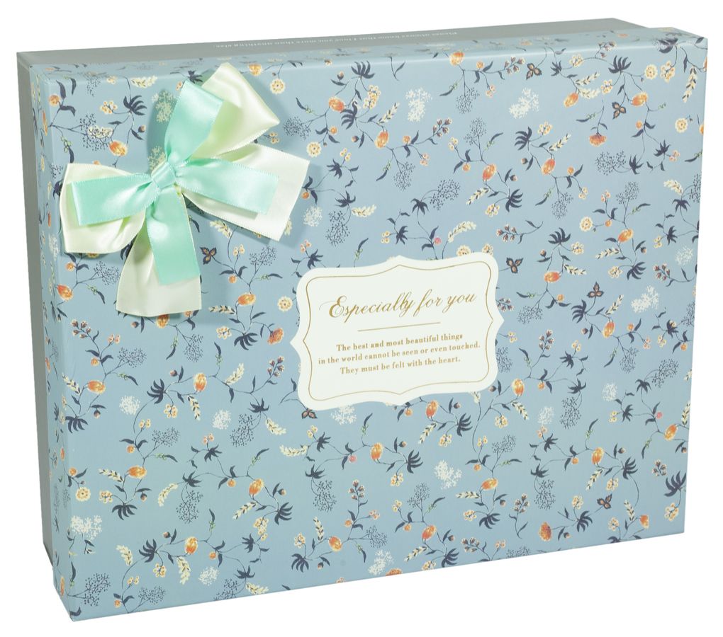 Подарункова коробка 05251-13, прямокутна сіра, 32.5х26х10cm/30х23х8/27.5х20.5х6.5cm 3шт. в наборі (05251-13)