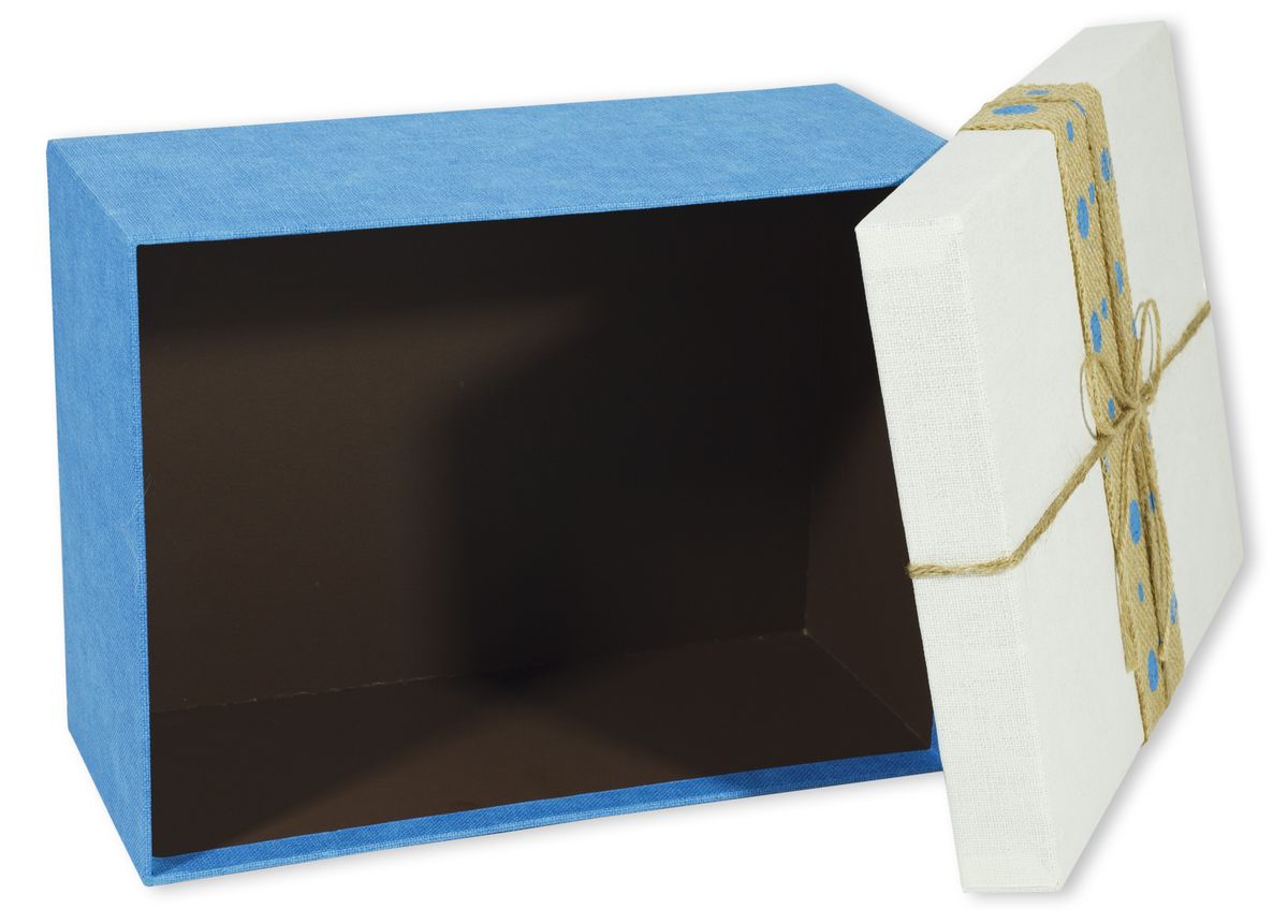 Подарункова коробка MS9320-11T-1, прямокутна блакитна ,29x22x12.5cm/27x20x10.7cm/24.5x17.5x9cm 3шт. в наборі (MS9320-11T-1)