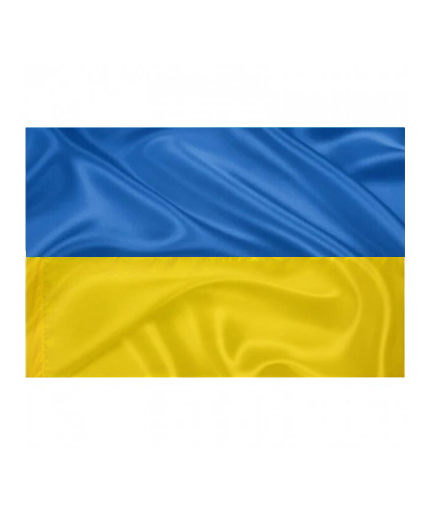 Флаг 140 х 90см, полиэстер Желто-синий Unison (782008)