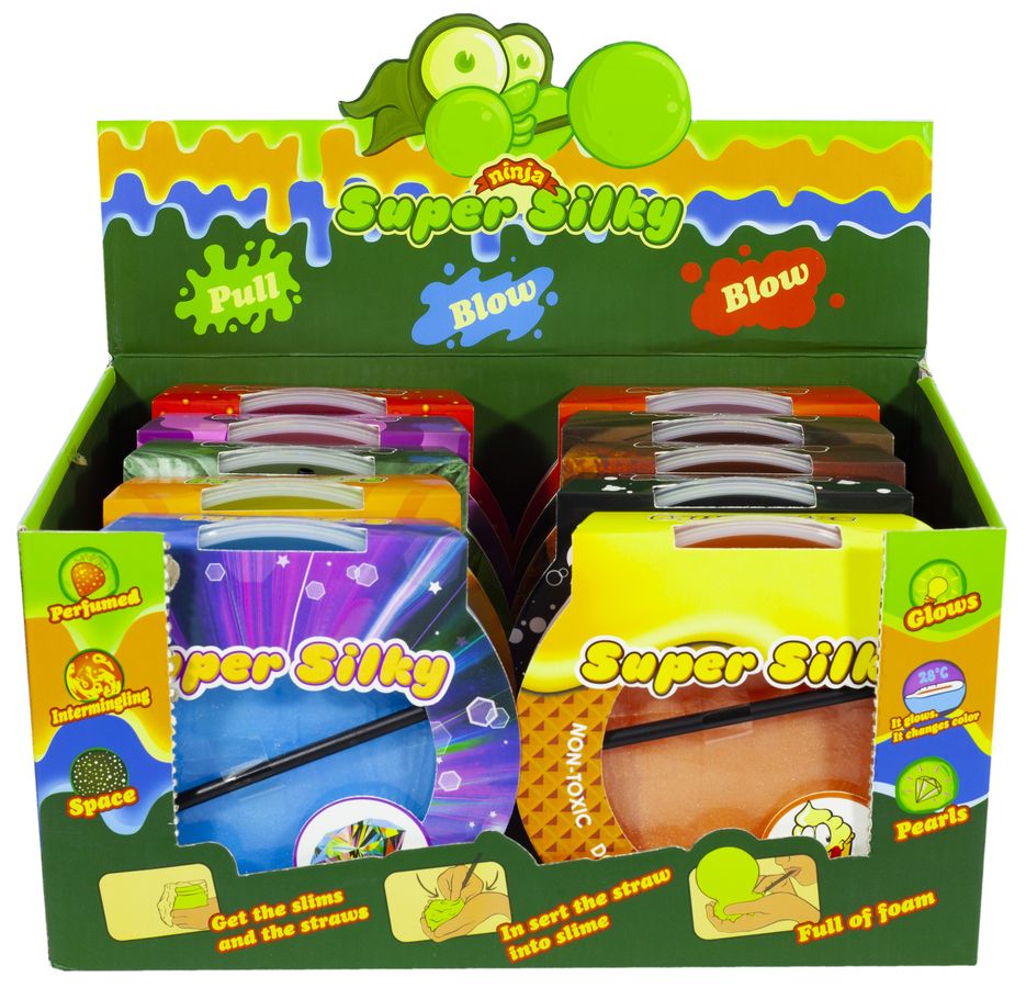 Игрушка-слайм "Вкусняшка-фрукты" в банке 300г, 5300-8 (5300-8)