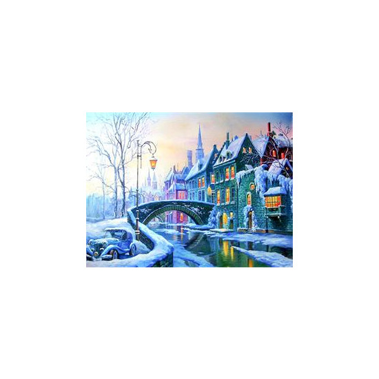 Картина за номерами "Шлях до палацу" 40 * 50см, крас.-акрил, кисть-3шт. (RA30449)