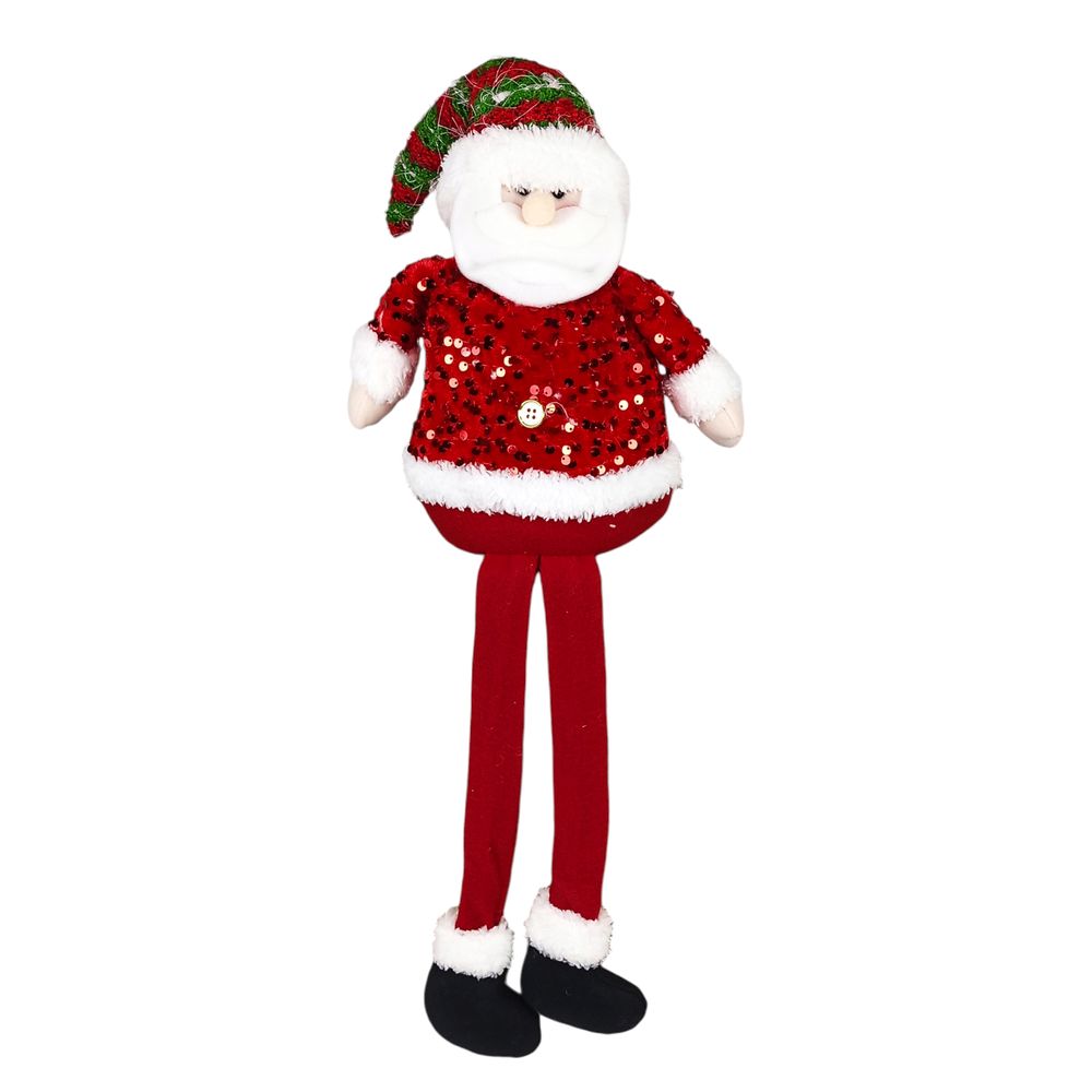 Іграшка м'яка з довгими ніжками" 50см "Санта Клаус " (621-06 Santa Claus)