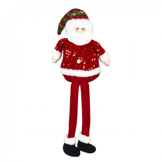Іграшка м'яка з довгими ніжками" 50см "Санта Клаус " (621-06 Santa Claus)