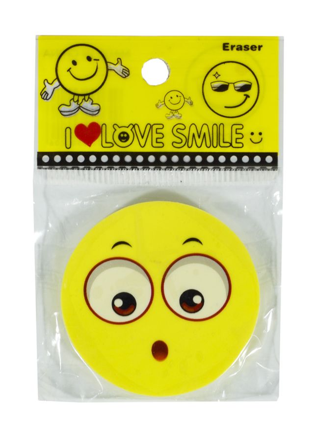 Ластик "Smile"4,5см,mix (3710L)