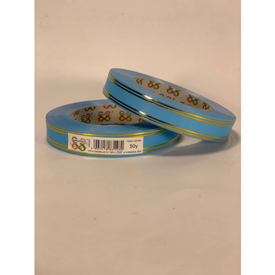 Лента пластиковая 2см х 45м Голубой Без бренда (PAS20 -2 light blue)