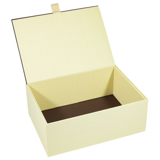 Коробка Y91342T-1 подарункова прямокутна шоколадная, 3 шт., 30x21.5x11.5cm/27x19.5x9.5cm/24x17.5x7.5cm Бежевий Unison (Y91342T-1)