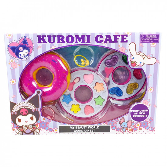 Набір дитячої косметики "Kuromi-донат" 32 х 22см (772-4-К)