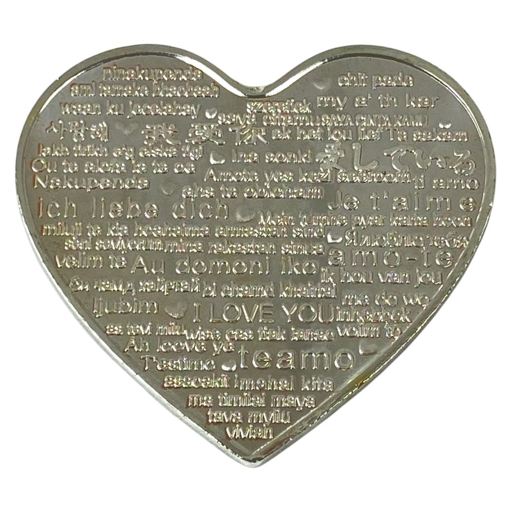 Монета-сувенір Roses of love, 4см в капсулі (Cs - 1011)
