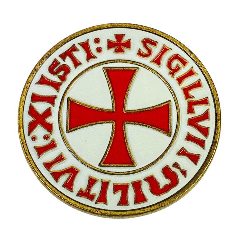 Монета-сувенір KNIGHTS TEMPLAR золото, 4см в капсулі (Cs - 1014)