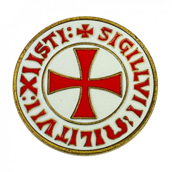 Монета-сувенір KNIGHTS TEMPLAR золото, 4см в капсулі (Cs - 1014)