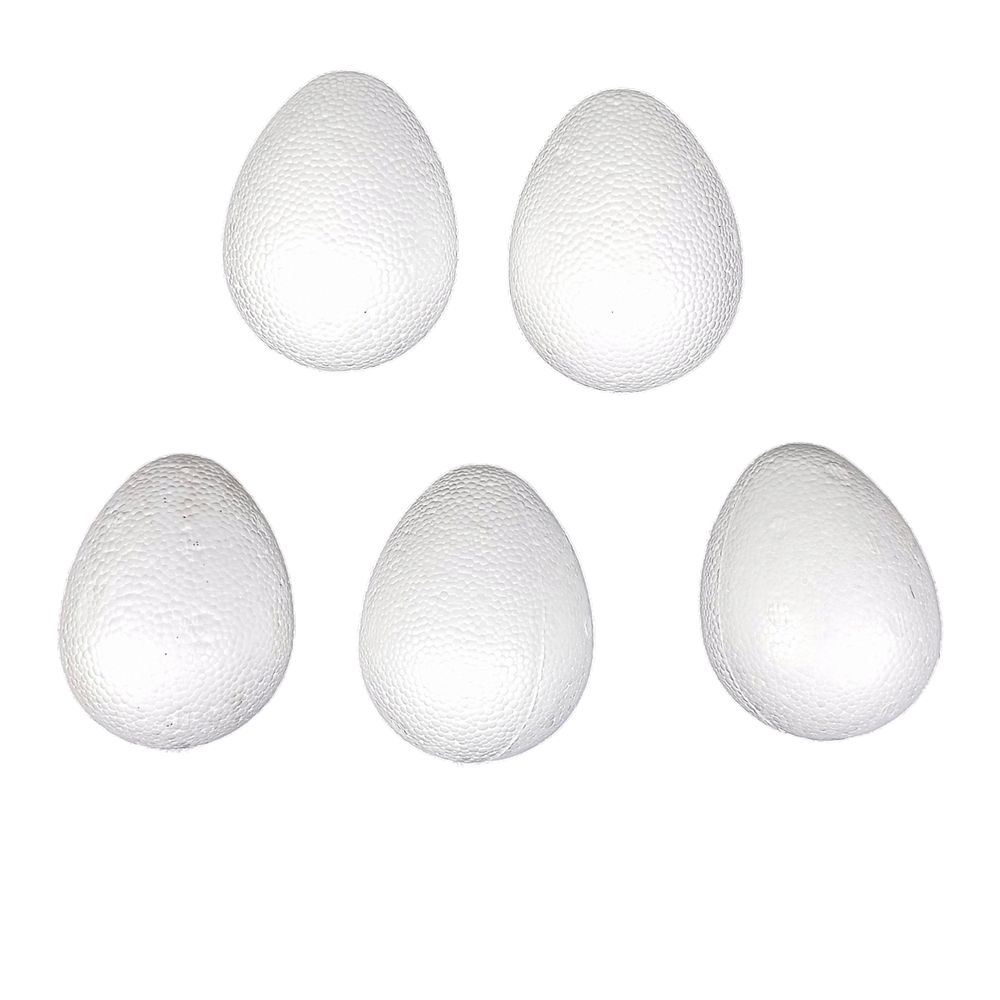 Заготовка из пенопласта для творчества "Яйцо" 10см Белый Unison (FD-Egg 100)