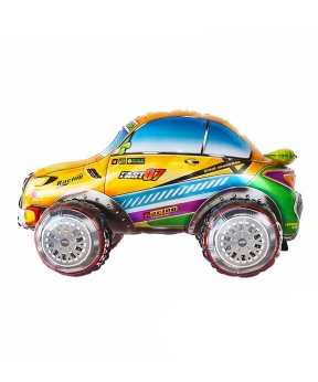 Фігура "стоячка" авто жовте 55 х 100 см Різнокольоровий Pelican (836645)