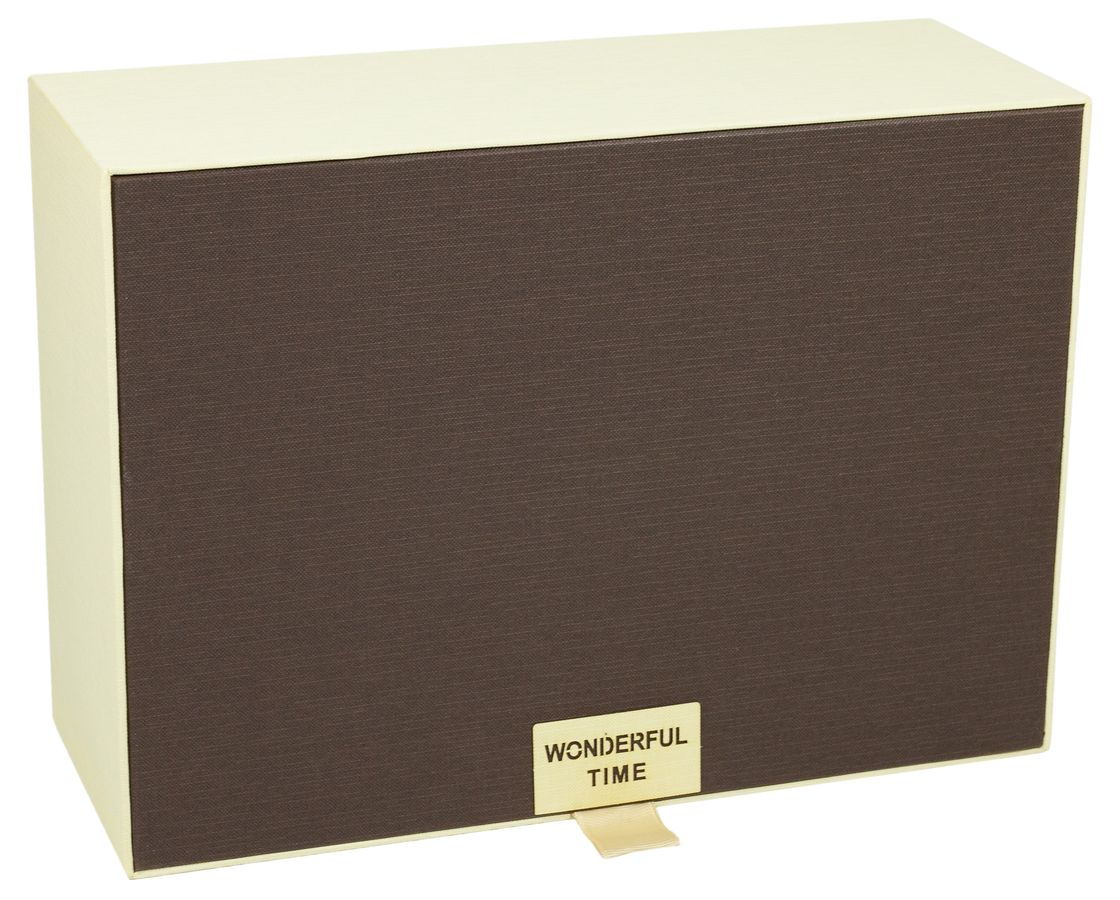 Коробка подарочная прямоугольная С ДЕФЕКТОМ 30 x 21,5 x 11,5см Коричневый Unison (Y91342T-1   №1)
