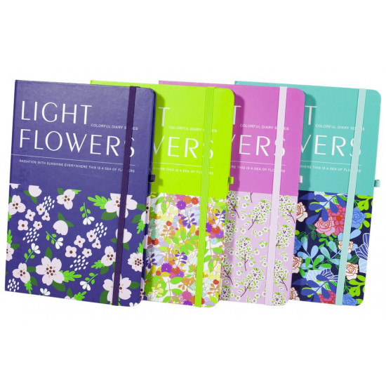 Блокнот на рез. "Flower" A5 mix линия 3783-38L (3783-38L)