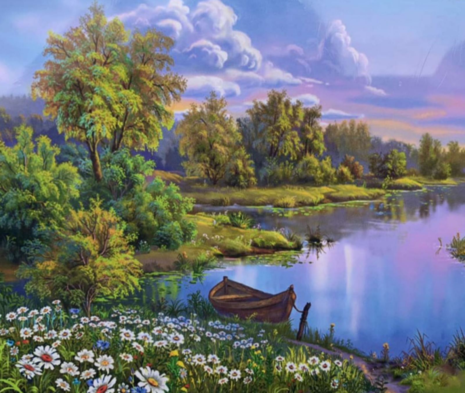 Картина за номерами "Природа" 40 * 50см, OPP , крас.-акрил, кисть-3шт. (3248RA_O)