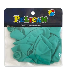 Кульки Pelican 10 '(26 см) макарун тіффані, 10 шт / уп Зелений Pelican (811204)