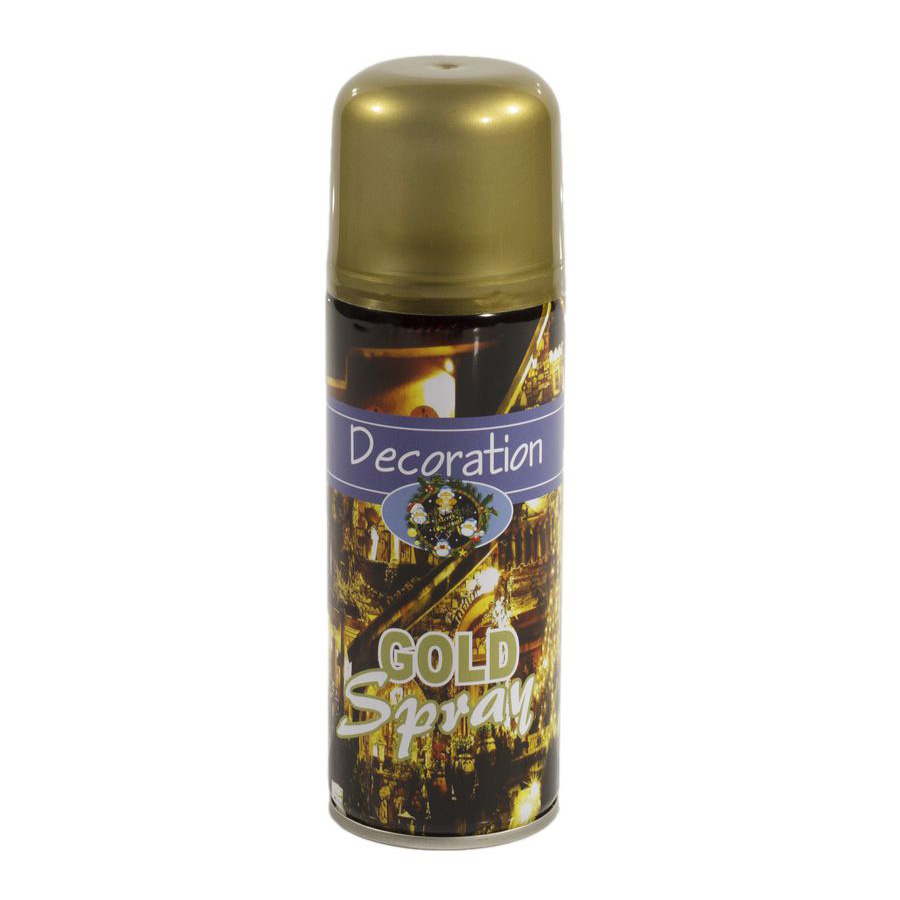 Аэрозоль золото "Decoration"85g Золотой Unison (0246 з)