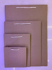 Пакет KR-2101 L подарунковий 44x31x12cm крафт 230гр. (KR-2101 L)