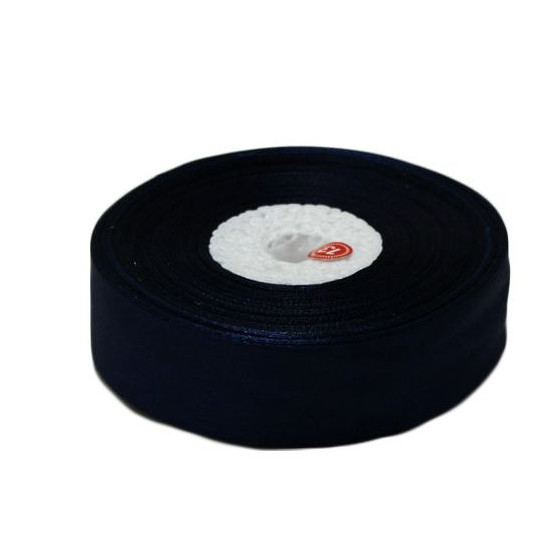 Атласна стрічка navy blue LA0933-187, 0,9х33m 10шт (LA0933-187)