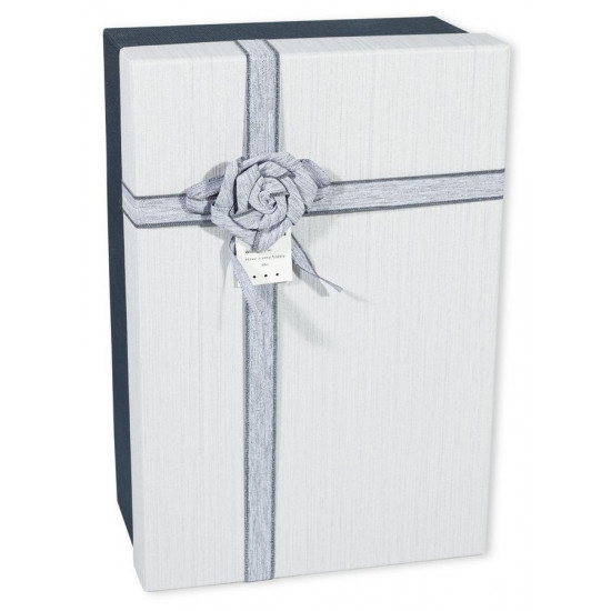 Прямоугольные подарочные коробки 35.5x24x14cm, с ДЕФЕКТОМ Синий Unison (MS9401-11Q-1 №1)