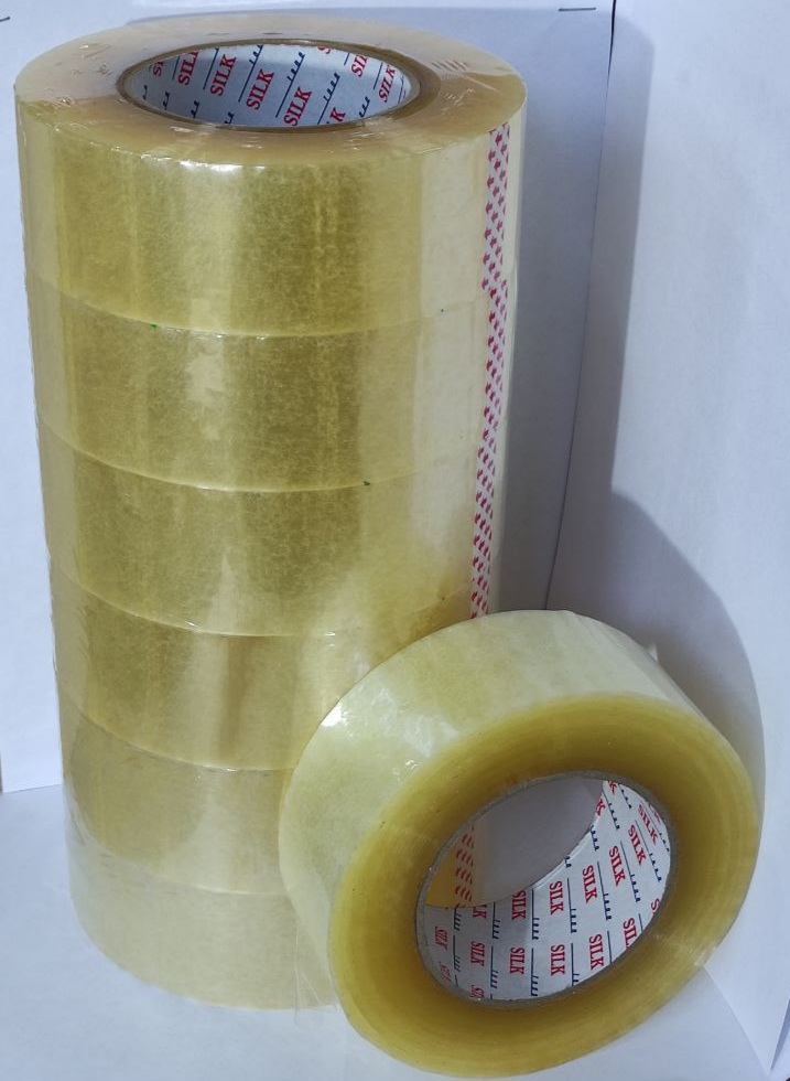 Скотч прозрачный "Silk" 45мкм х 45мм x 500 метров (Ск 106)