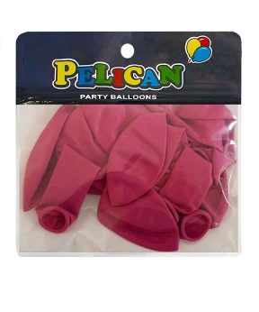 Шарики Pelican 10' (26 см) винтажный пурпурный, 10 шт/уп Розовый Pelican (811075)