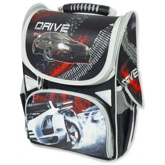 Рюкзак коробки "Driv" 34x26x14.5cm 3 відділення, ортопедич., світловід. (1823AB)