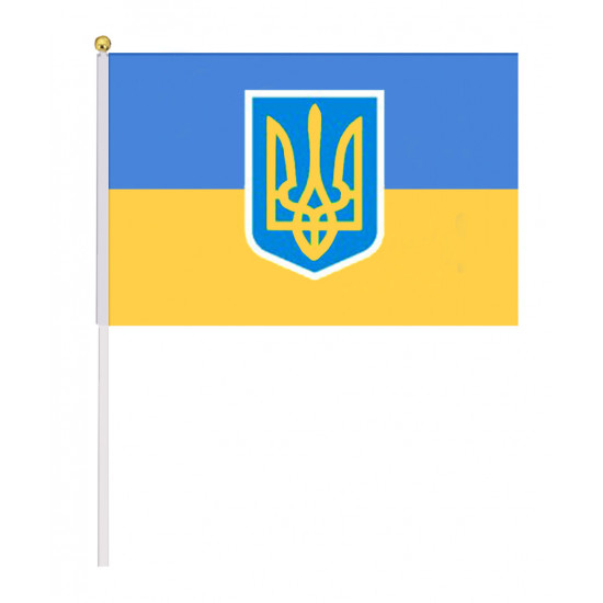 Флажок 20 х 30см Желто-синий Unison (780050)