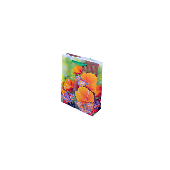 Пакет YS-B-0109-0112 210g бумажный 26x32x10 глитер 4 диз. (Пт 281.2)