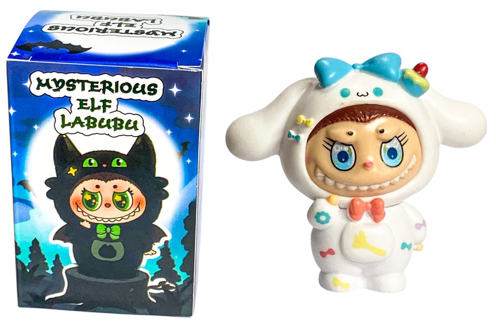 Коллекционная мини фигурка-сюрприз Masterlous Elf Labubu, 6см (TB-20262-2)