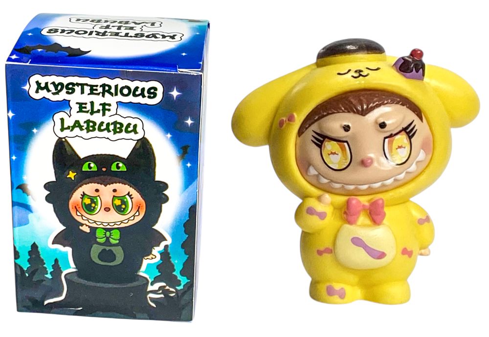 Коллекционная мини фигурка-сюрприз Masterlous Elf Labubu, 6см (TB-20262-3)