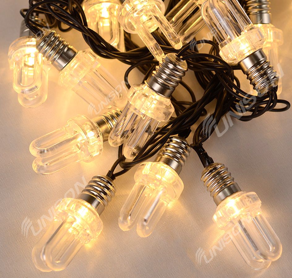 ЛАМПОЧКА-ДУГА 20 LED, 7м, белый теплый (13642-07)